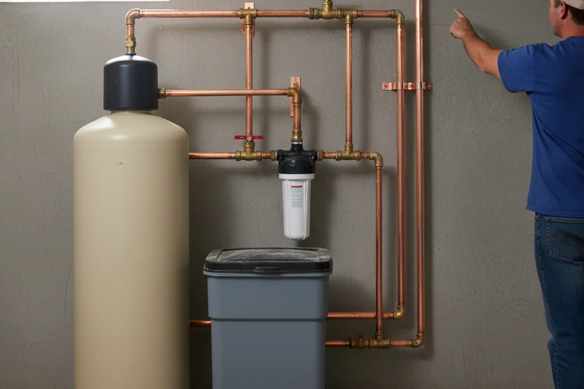 Whole-house water treatment system installed in Tully